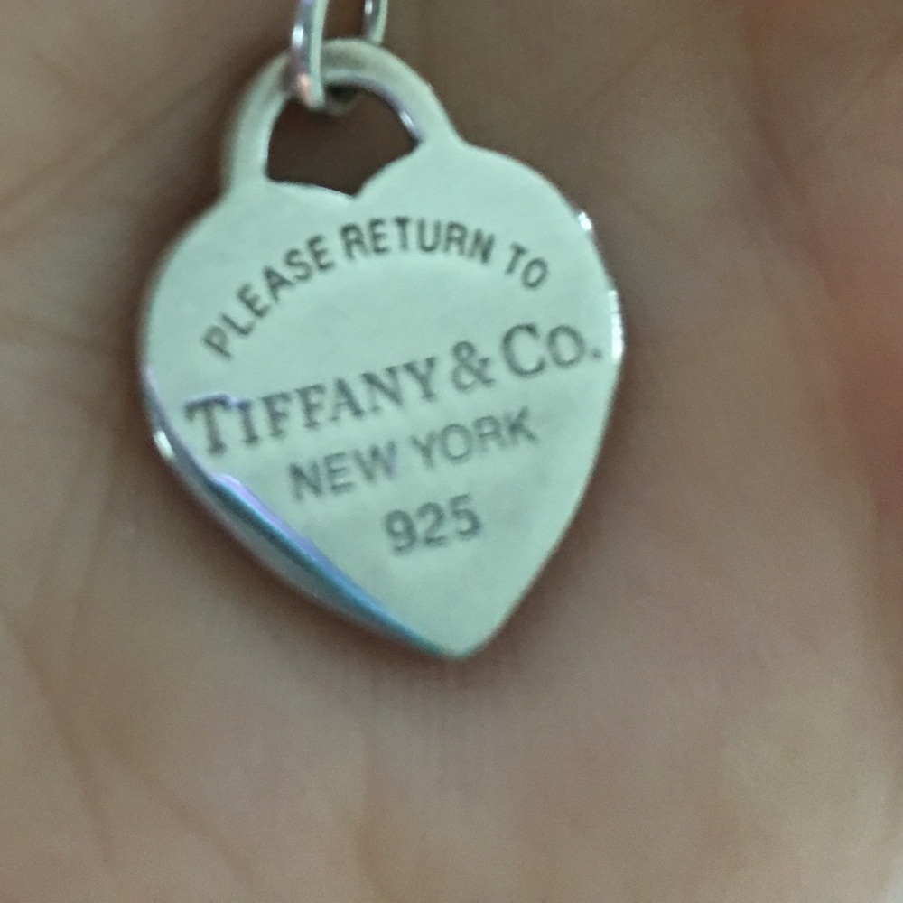 AUTHENTIC Tiffany’s charm and necklace